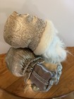 Robert Stanley 2014 Home Collection Ivory And Gold 17"T Santa With Original Tag — photo 6