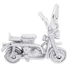 Bike Charm, Sterling Silver