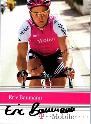 Original Autogramm Eric Baumann Radsport T Mobile /// Autogramm Autograph 347325