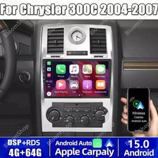 For Chrysler 300c 2004-2008 Android 15 2din Gps Navi Radio Car Stereo Carplay