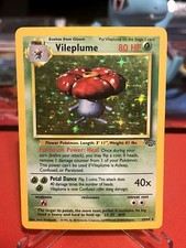 Vileplume 15/64 Rare Jungle Pokemon Unlimited Holo Heavily Played on eBay
