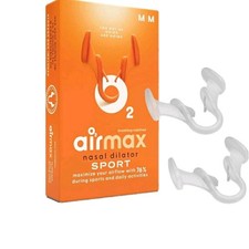 Airmax Unisex Sport Nasal Dilators Two-Pack - Easy, Safe, and Comfortable Breath