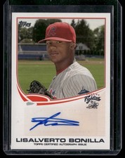 2013 Topps Pro Debut #PDA-LB Lisalverto Bonilla Autographs