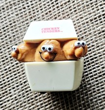 Vintage 1989 Burger King Chicken Tenders Rolling Wheels Toy