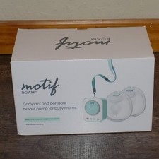 Motif Roam Breast Pump Women OS White New Portable Hands-Free Double Electric