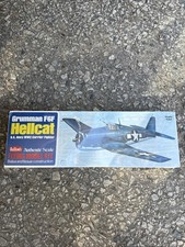 Guillows Grumman F6F Hellcat Navy Airplane Model Kit Flying Assembly Sealed 1976