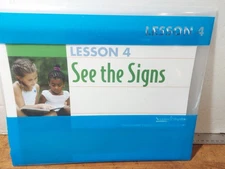 Kaplan Nemours BrightStart Early Literacy Level 1 Lesson 4 See the Signs