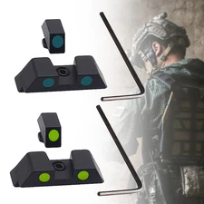 Glow In The Dark Night Sights For GLOCK 17 19 22 23 24 26 27 33 35 37 38 39 44