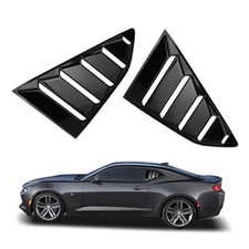 Side Window Louvers for Chevy Camaro 2016 2017 2018 2019 2020 2021 2022 2023,