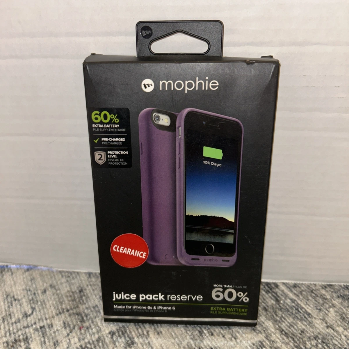 Purple Cell Phone Battery Case for Apple for sale | eBay