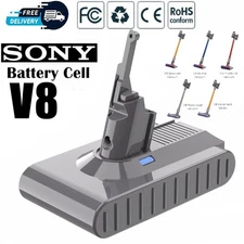 Battery For Dyson V8 Absolute 21.6V 6400mAh Cordless Cleaner Li-ion SV10 215681