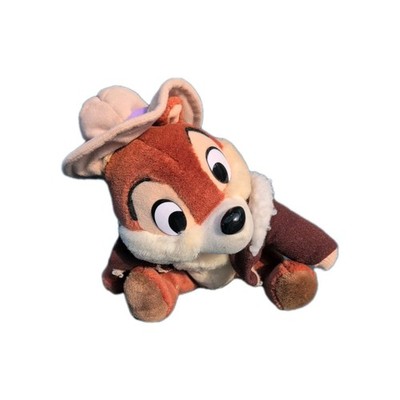 Vintage Disneyland Chip Rescue Rangers Chip Stuffed Plush Soft Toy Walt Disney