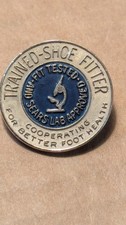 Vintage Sears Trained Shoe Fitter Pin