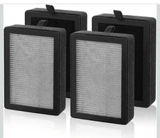 LV-H128 HEPA Filters (4-Pack) for Levoit LV-H128 - 3-Stage Replacement