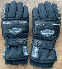 Reusch Gloves Black Winter Ski Pro Team Gore-Tex Thinsulate Size 7.5 - Black