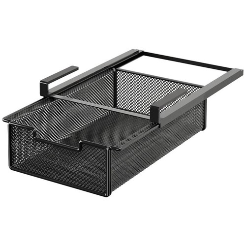 Under Shelf Underwear Storage Basket Pure Color Pull-Out Drawer Office Storage - Picture 5 of 18