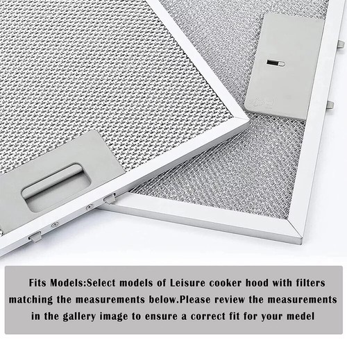 Filter For Range Hood Aluminized Grease Parts Replacement Stainless Steel 32x26 - Picture 3 of 35