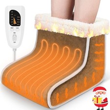 Electric Foot Warmer, Rapid Heating Pad for Feet, 6-Level Heating Feet Warmers W