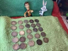 HALF ROLL 25 TOTAL LIBERTY 🗽 SEATED DIMES FREE SHIPPING 🚢🚀