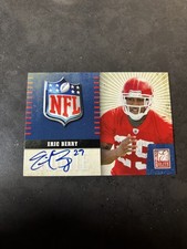 2010 Panini Elite Eric Berry #13 Auto ROOKIE on card. rookie card picture