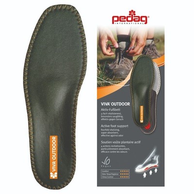 Pedag Viva Outdoor Aktiv Einlegesohlen Einlage Schuhe Flachs Fußbett z1668