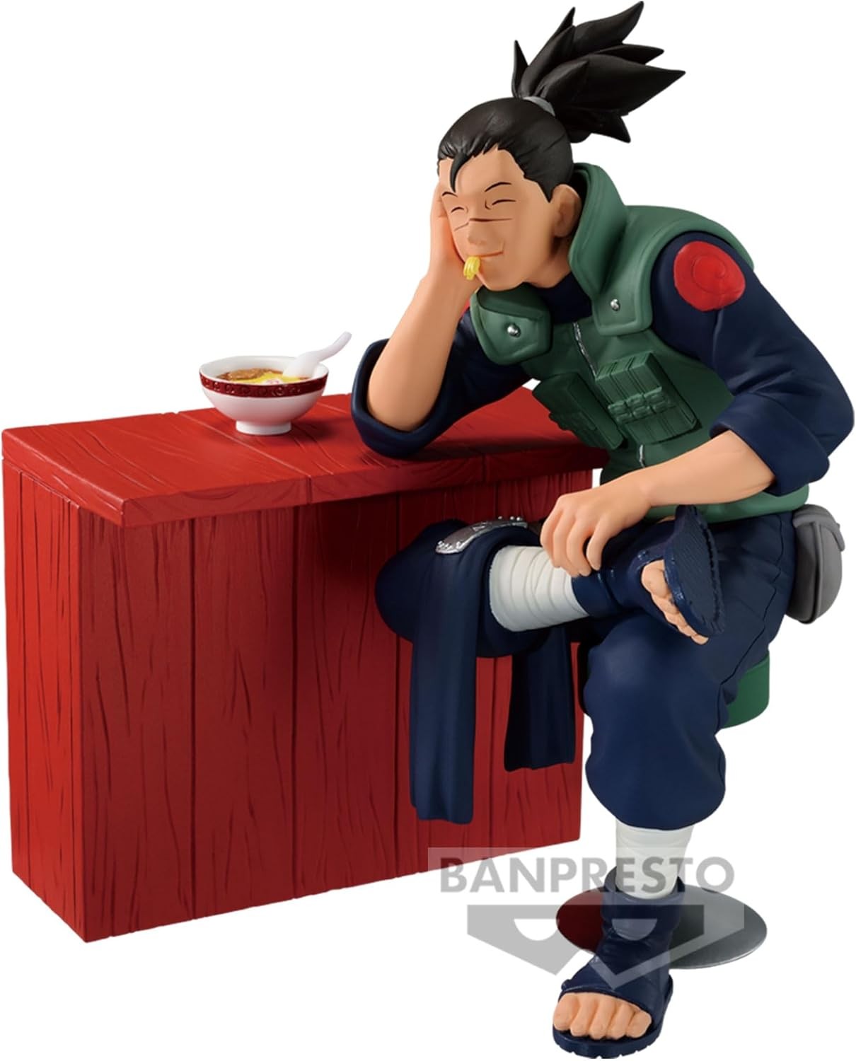 NARUTO Moment at Ichiraku RAMEN Figura 13cm IRUKA UMINO Serie 72 vol16 Banpresto