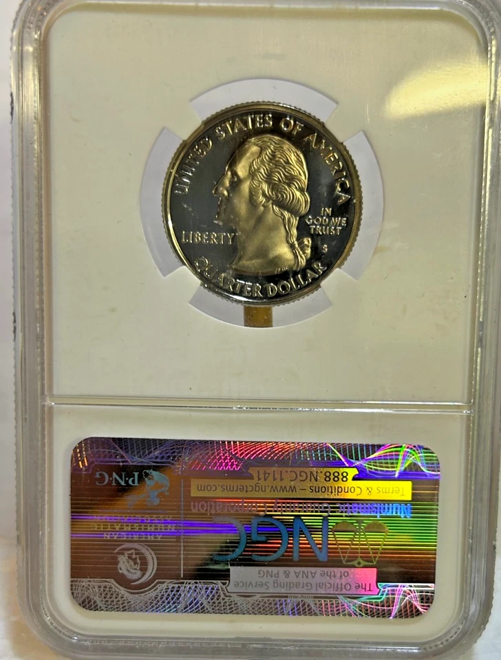 2008-S Clad South Carolina, Washington Quarter PF70 UC by NGC, Beautiful Coin - Image 4 of 4