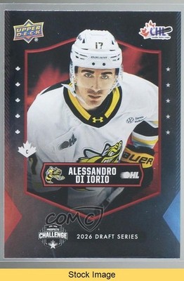 2025 Upper Deck CHL USA Prospects Challenge Red Alessandro Di Iorio READ 1l1y