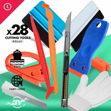 New PRO Window Tinting Tools Kit, Auto Car Vinyl Wrap Squeegee Tint Film