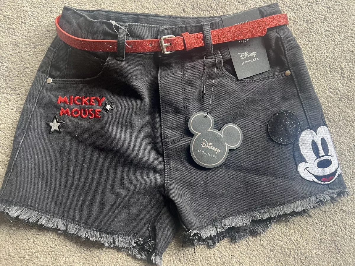 Denim mickey cheap mouse shorts