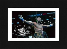 8X6 Mount DEONTAY WILDER Signed Autograph PHOTO Gift Boxing Print Ready to Frame