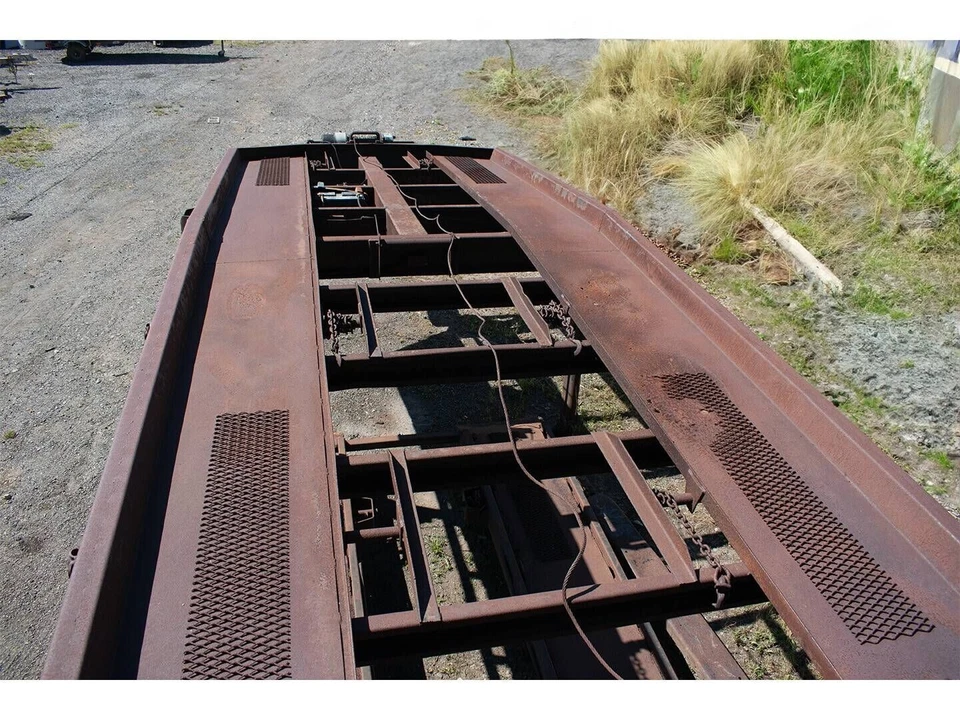 Remolque para 4 carros Drake, eje tándem con neumáticos y ruedas de 8 - 9,50 X 16,5, cabrestante eléctrico, Foto 2 de 4