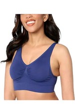 Anybody Intimates Wirefree Cuplift Seamless Bra Indigo