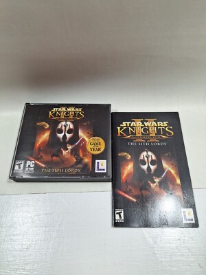 Star Wars Knights of the Old Republic II The Sith Lords PC 2005 4 Discs
