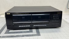 RCA SCT-520 High Speed Dubbing Dual Stereo Cassette Deck For parts     