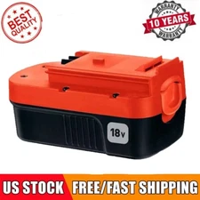 18V for Black and Decker HPB18 18Volt 4.8Ah Ni-MH Battery HPB18-OPE 244760-00