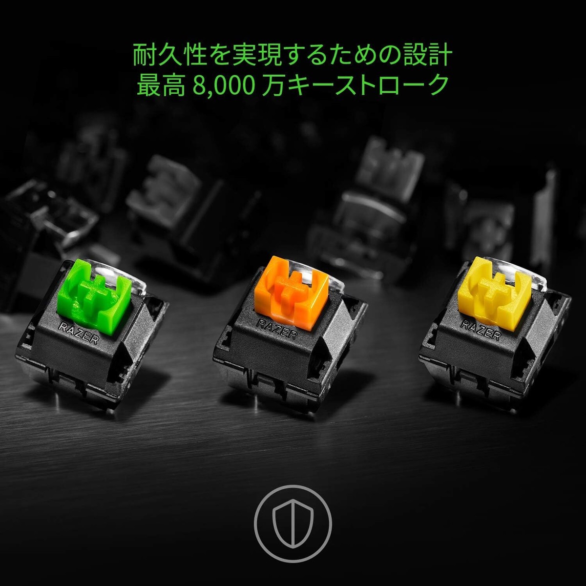 その他 Razer BLACKWIDOW ELITE GREEN US 51b6u4h34OL._UF350,350_QL50_.jpg