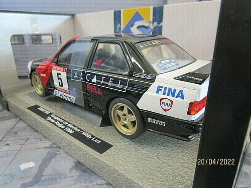 BMW M3 E30 Rallye Ypres 1990 Alcatel #5 di Mevius Lux Fina UMBAU 1:18 - Foto 3 di 6