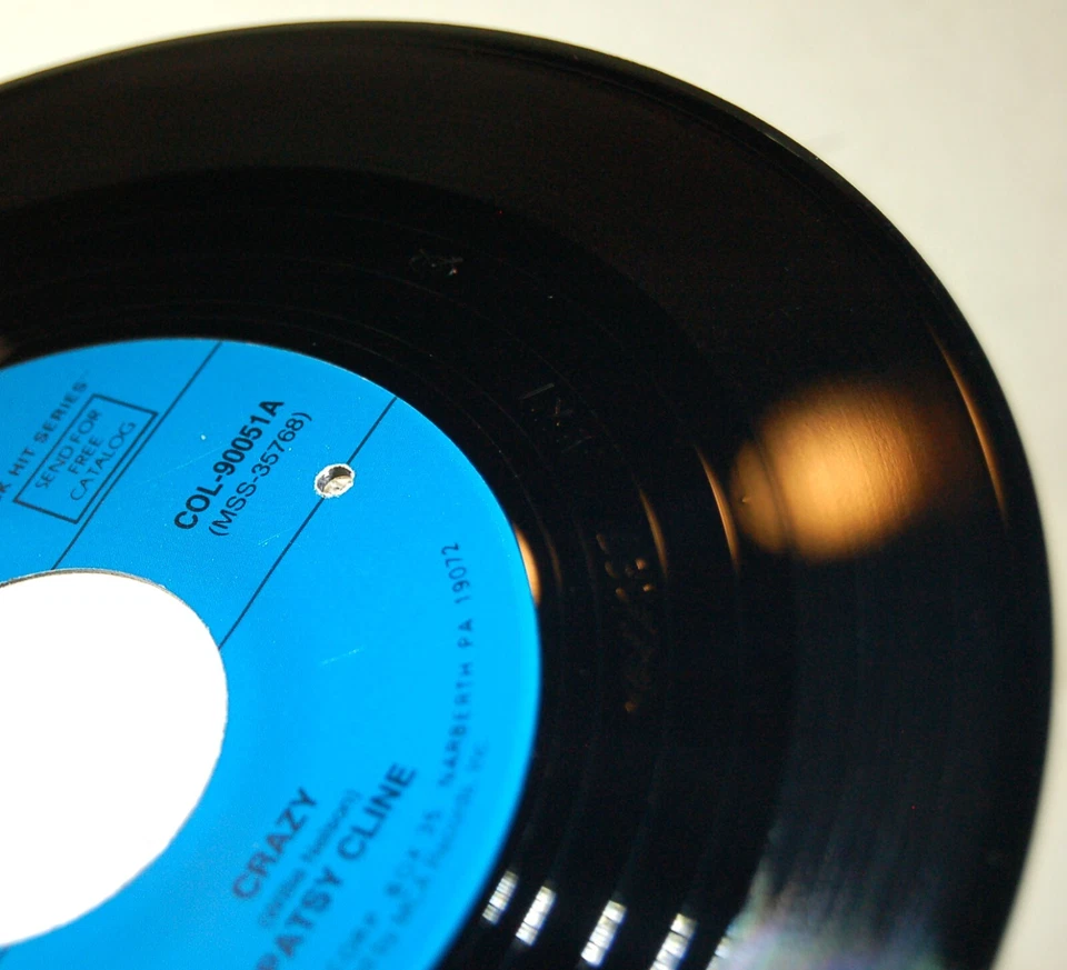 Patsy Cline - Crazy / I Fall To Pieces 45 NEAR MINT - Image 4 of 4