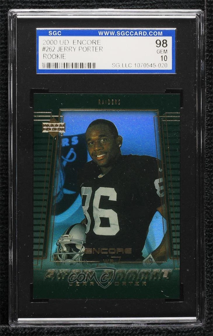 Jerry Porter Upper Deck Encore #262 Base