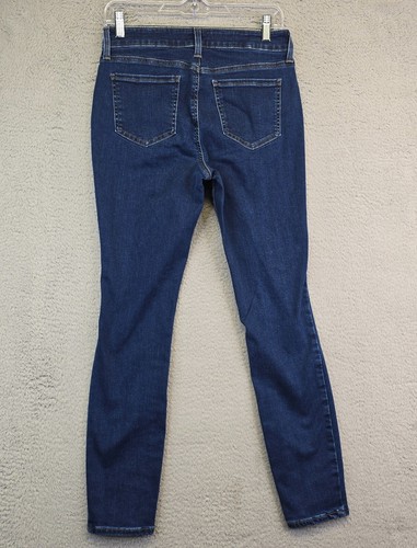 Pantalones de mezclilla NYDJ para mujer 4 Ami ajustados tiro medio elevación pliegue moldeado lavado medio elástico - Imagen 2 de 12