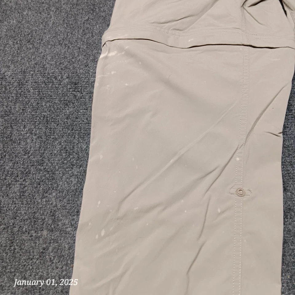 ** Calça de pesca World Wide Sportsman conversível caminhada feminina tamanho 6 - Imagem 3 de 4