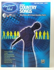 American Idol Presents Vol 1 Ballads and Standards Piano Vocal Chords, Book & CD
