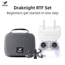 HGLRC RTF FPV Set Draknight 2inch 2S FPV Toothpick Drone C1 Remote Controller