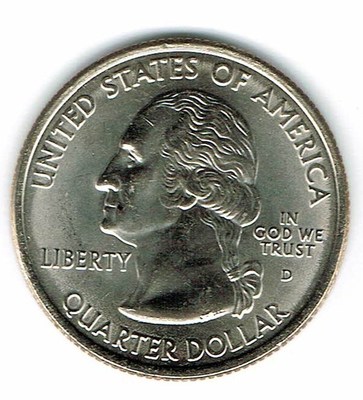 2006-D A/Uncirculated North Dakota 39TH State Quarter Coin