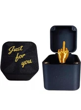 Middle Finger In A Box Funny Surprise Box Pop up Christmas Novelty Fun Gift