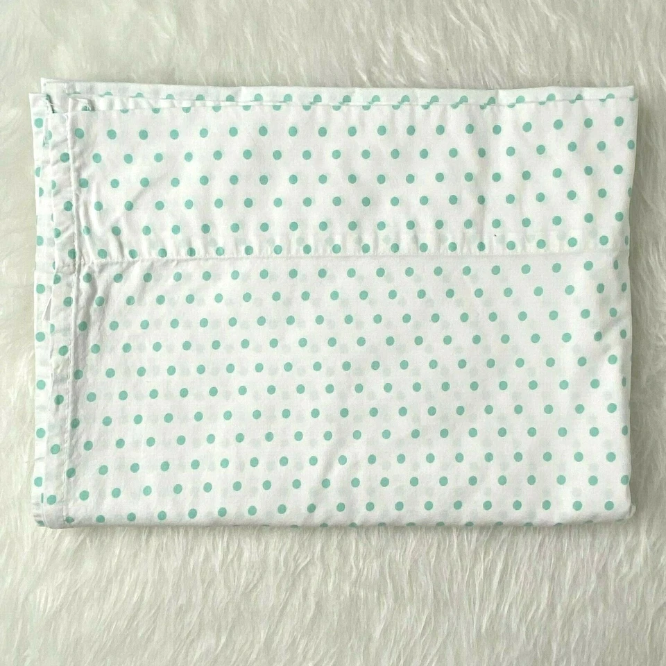 Комплект простыней Circo Twin белый с водяными горошками приталенная плоская наволочка б/у в отличном состоянии  - Изображение 4 из 4