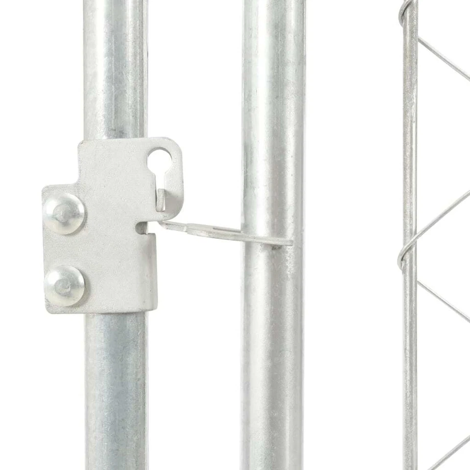 vidaXL Canile da Esterno con Tetto 200x200x135 cm - Immagine 3 di 4