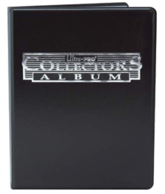 Ultra Pro 4-Pocket Collectors Sammel-Album BLACK Portfolio Pokemon Magic Karten