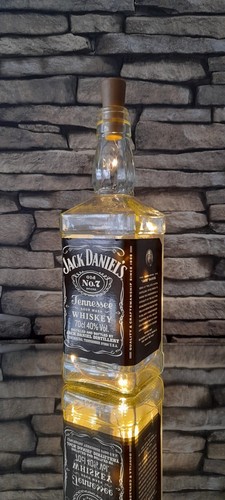 Lampada bottiglia di whisky Jack Daniels Tennesse - Foto 2 di 3